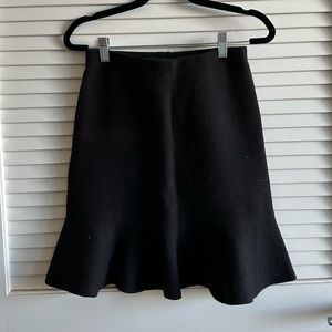 Zara Knit fit and flare skirt